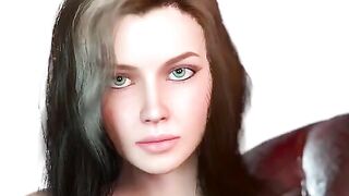 A sexy girl has her breasts grown by the magical power of a ring