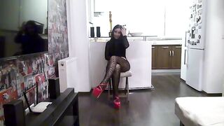 Romanian brunette Andra Brazil fucked by Stefan Steel in a casting session