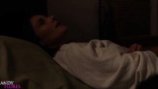 Horny teacher Mandy Flores seduced student in hotel room