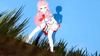 Hentai Flare Arlgrande fucked and sucks for the first time in POV