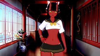 The Succubus is very hot and she wants to fuck with you