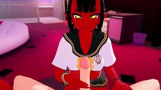 The Succubus is very hot and she wants to fuck with you