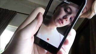 A secret video recording of a private therapy session with the stepdad