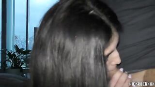 The producer fucked a stunning model, Miss Tajikistan 2020, with incredible skills