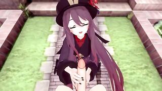 Hentai Genshin Impact animation with a passionate Hu Tao scene