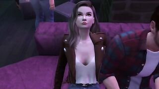 The student lures the professor to have sex