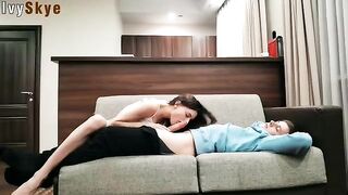 Ivy Skye was so fucking tired, but her cock hungry partner wasn’t