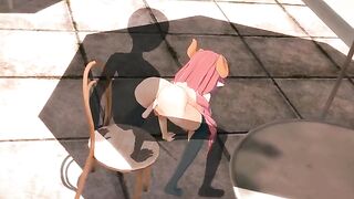 A date with the invisible, a thrilling 3D hentai experience