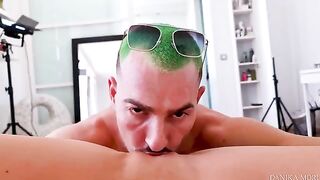 Eat her pussy and fuck the wet vagina hard