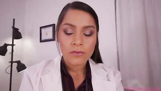 The naughty nurse Meana Wolf gives you some special medication instructions