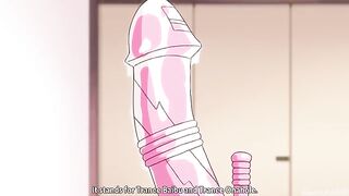 The girl is very much excited about the anime and manga and likes to have sex in the style of hentai