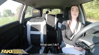 Pervert driving school teacher cheats on his wife with a stunning student