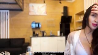 A hot woman has sex with her young man and gets a cumshot into her pussy