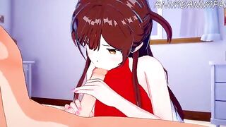 Hentai version of Rent a Girlfriend with Chizuru Mizuhara in cowgirl action