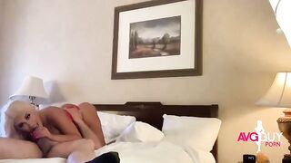 Brandi Bae shakes big ass for fan, gets fucked hard and cummed on