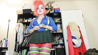 The girl decided to leave her career as a porn clown
