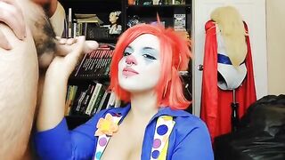 The girl decided to leave her career as a porn clown