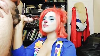 The girl decided to leave her career as a porn clown