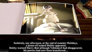 Harry Potter has a dirty encounter with a sexy sister in 3D