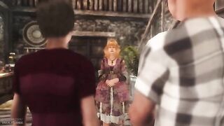 Harry Potter has a dirty encounter with a sexy sister in 3D