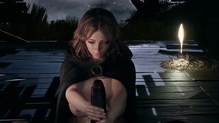 Blonde hottie Melina gets fucked hard in Elden Ring animation