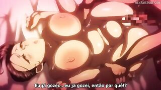 Hentai anime Jashin Shoukan Ikenie Gishiki Episode 2 with xxx action