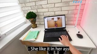A stepson was caught jerking off with pictures of his hot stepmom