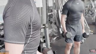 A cheat happened accidentally with the personal trainer in HD