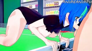 High School DxD Xenovia Quarta gets fucked hard in the hentai scene