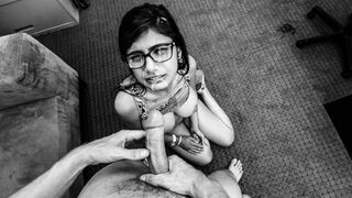 A young girl is auditioning for a French porn movie