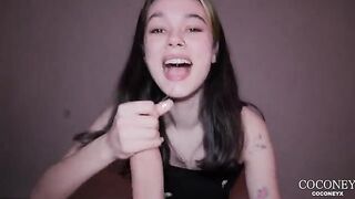 I love cum in mouth ♡, a popular title for tongue blowjob fans