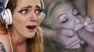 Carly Rae Summers on the receiving end of intense action - PF Porn Reactions Ep VI