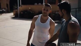 Sheena Ryder agrees to a DP threesome with her stepson and his friend