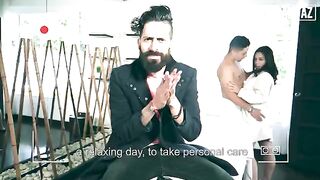 Maria Calor gets her pussy smashed on the massage table
