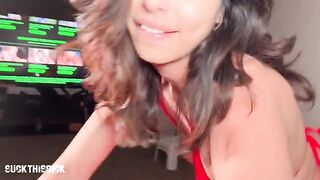 The first face fuck and pussy fuck for the young actress Reina Rae