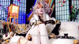 Ning Guang restores the Jade Palace in stunning 4K with MollyRedWolf