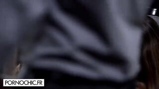 Hardcore orgy with Claire Castel and Lana Rhoades on Pornochic