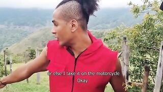 Mariana Martix pays her mechanic with her pussy on the street