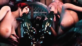 Full Moon 2 Gangbang is an uncensored 3D Hentai anime scene