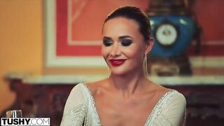 Stunning model Venera gets her anal DP fantasies fulfilled in breathtaking HD