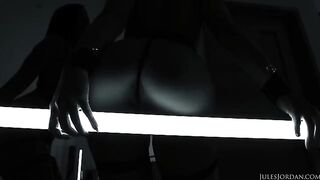 Adriana Chechik gets her asshole gapped in the anal chamber of a hardcore scene