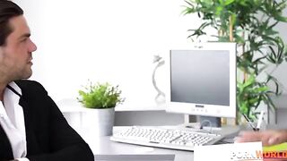 Latina secretary Susy Gala with huge tits gets fucked hard by the boss in the office