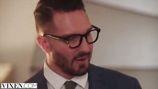 Fashion model Kylie stimulates designer's creativity in sex