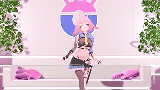 Hot anime action with a horny JOI twist, featuring a cute virtual YouTuber