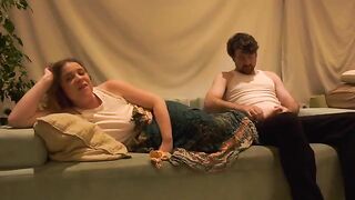 The evening passed, and the stepmom was left with a young man