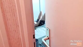 I watch my stepsister masturbate and I offered her my cock which she accepted!