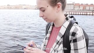 The guy did not expect that on the first date with a girl he would see such a sight