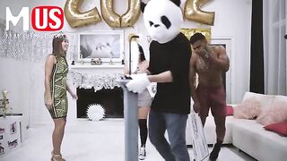 Violet Myers won a bet and got fucked by Troy Francisco in Jerkaoke