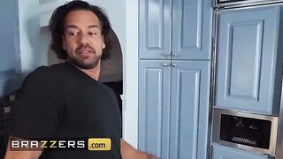 Marie cheats on her husband with her old partner and his friend in a steamy Brazzers scene