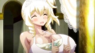 The Princesses of the Kingdom have an orgy and receive multiple creampie in this hot anime scene